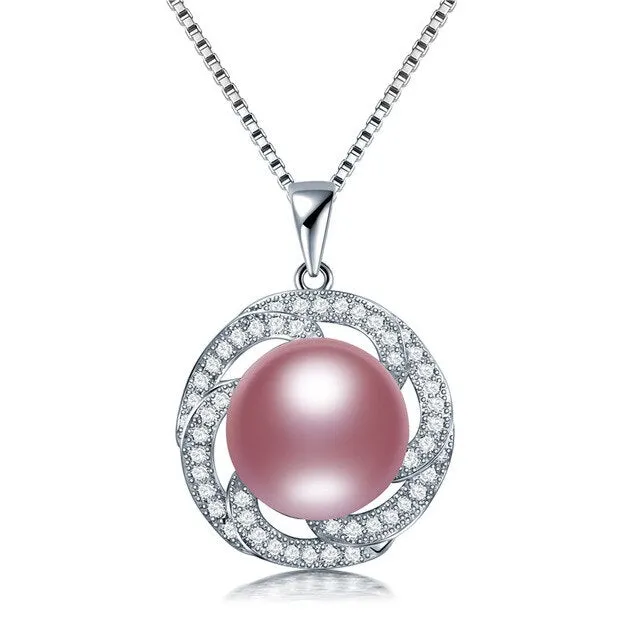 100% Genuine Natural Freshwater Pearl Necklace For Women