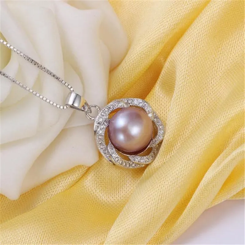 100% Genuine Natural Freshwater Pearl Necklace For Women
