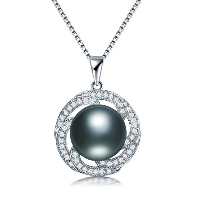 100% Genuine Natural Freshwater Pearl Necklace For Women