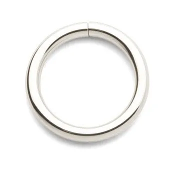 18g White 14k Gold Continuous Ring