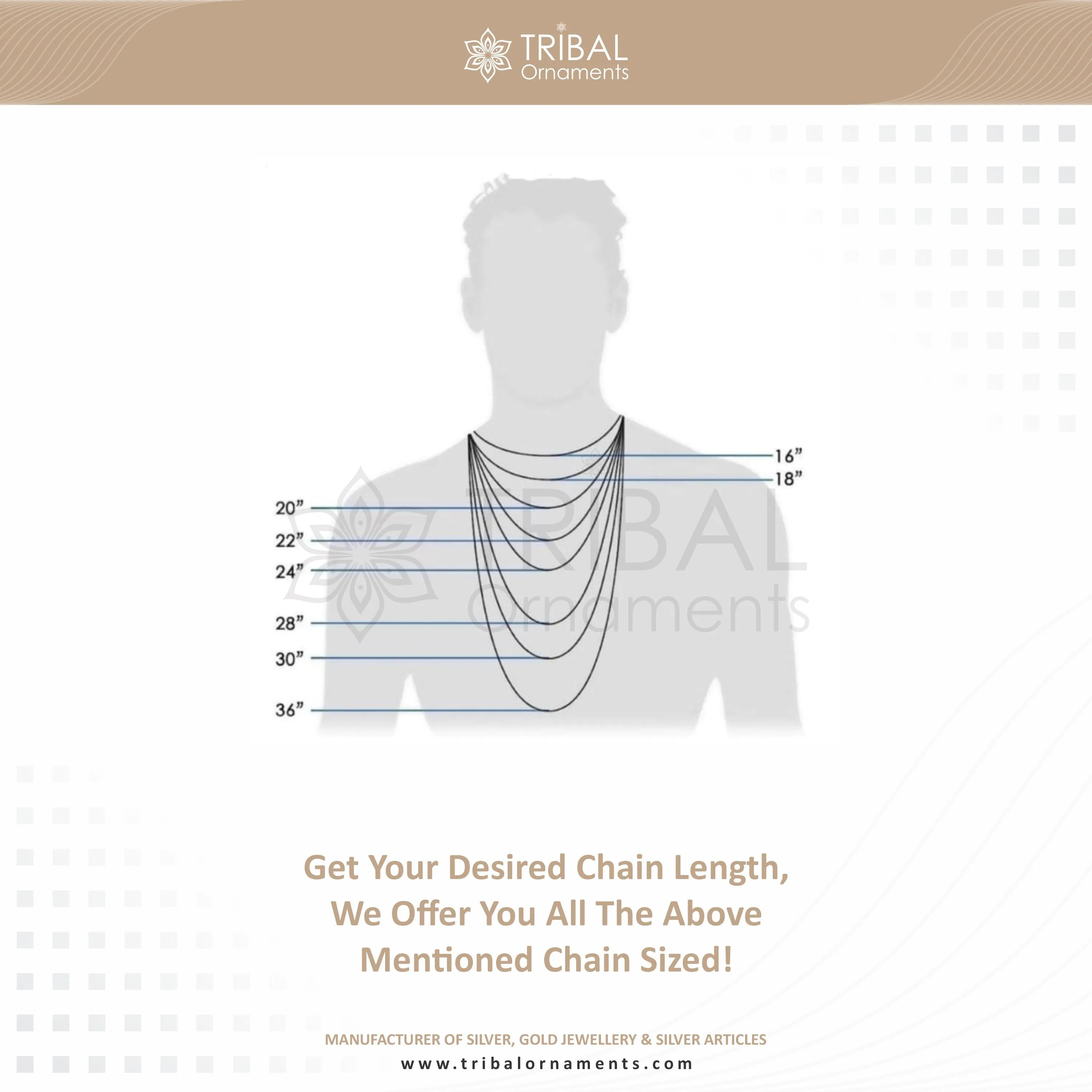 18" to 26" long 3mm screw chain 925 sterling silver handmade snake chain pendant chain, necklace chain, oxidized silver trendy style CH585