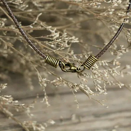 2018 Dried Flowers Real Time Dome Glass Necklace Pendant Vintage Boho