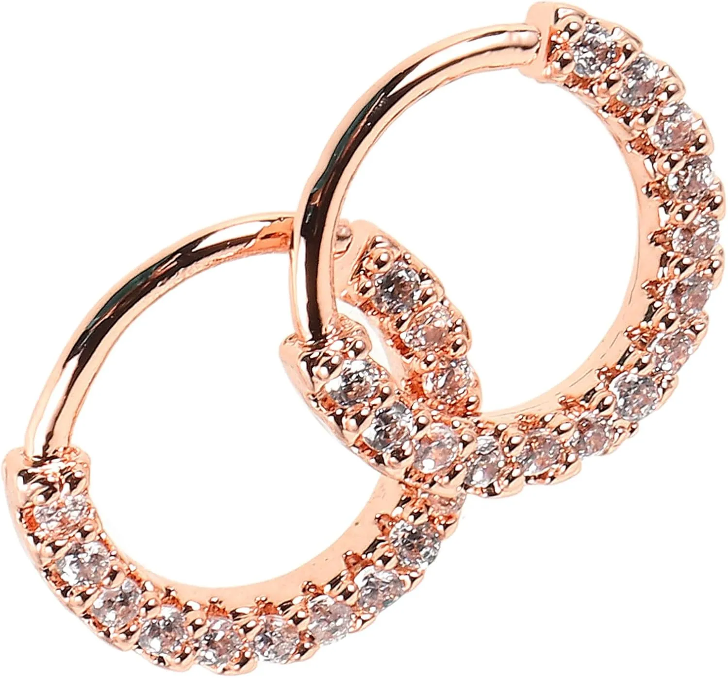 2Pcs Shiny Nose Rings Elegant Piercing Jewelry Eye Catching Nose Decorative Rings for Parties Daily Wear Durable Stylish Design for Makeup Coordination