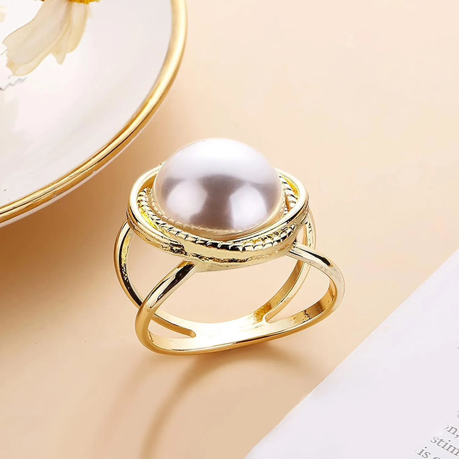 3pcs Fashion Scarf Ring Clip 3 Rings Silk Scarves Clip For Women Shawl Clip Buckle Gold Smooth Scarf Brooches Buckle