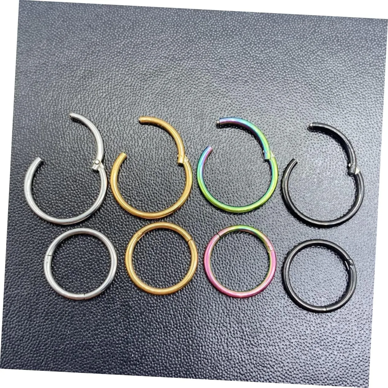 5pcs Closed Nose Ring Nose Rings Nose Hoops Nose Piercing Jewelry Fake Nose Ring Nose Jewelry Body