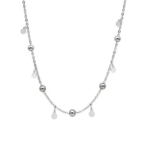 925 Sterling Silver Necklace Wafer Necklace For Women Elegant