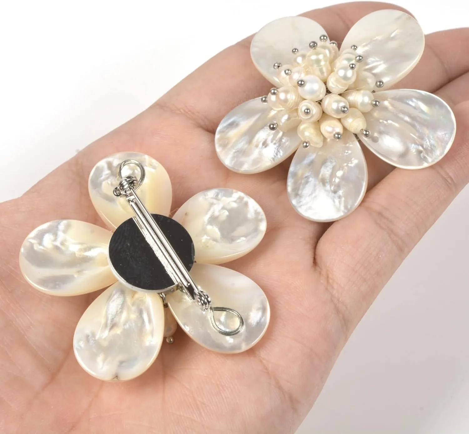 Abalone shells Brooch Pin for Women Fashion Cute Animal Pins Cute Jewelry Unisex Gift