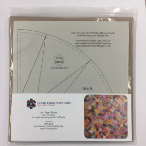 *BestSellers* Arc Paper Pieces for Florid Double Wedding Ring