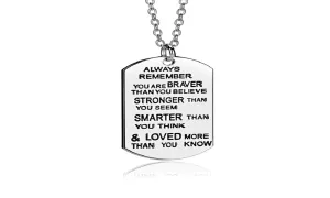 Braver Pendant Vintage Long Necklace for women