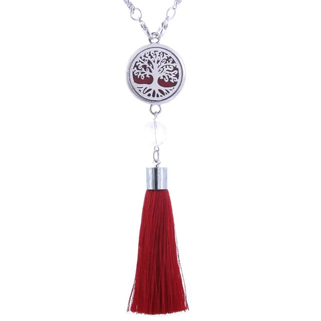 Car Perfume Decorative Air Freshener Car Perfume Diffuser Tree Of Life Tassel Pendant Hanging Ornaments Car Hanging Accessories