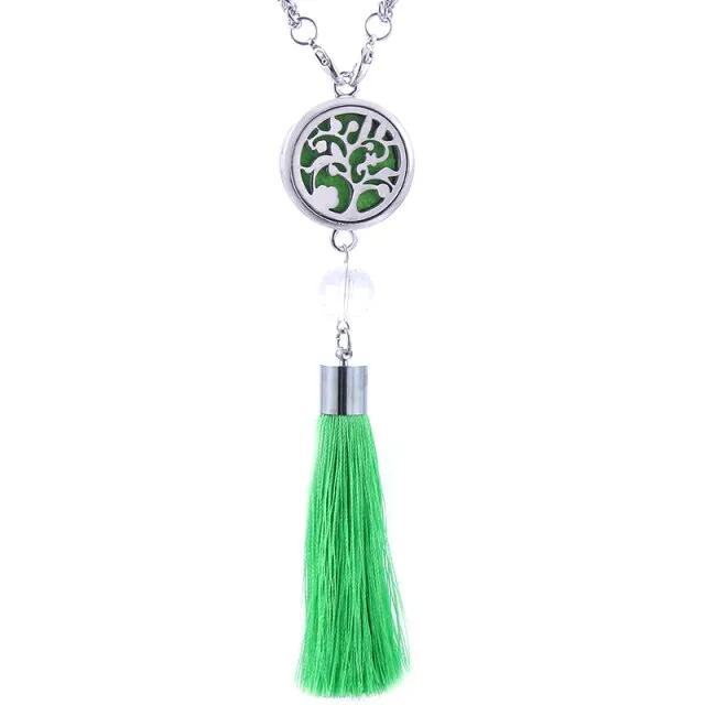 Car Perfume Decorative Air Freshener Car Perfume Diffuser Tree Of Life Tassel Pendant Hanging Ornaments Car Hanging Accessories