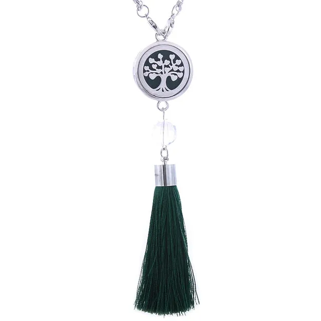 Car Perfume Decorative Air Freshener Car Perfume Diffuser Tree Of Life Tassel Pendant Hanging Ornaments Car Hanging Accessories