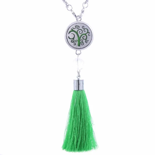 Car Perfume Decorative Air Freshener Car Perfume Diffuser Tree Of Life Tassel Pendant Hanging Ornaments Car Hanging Accessories