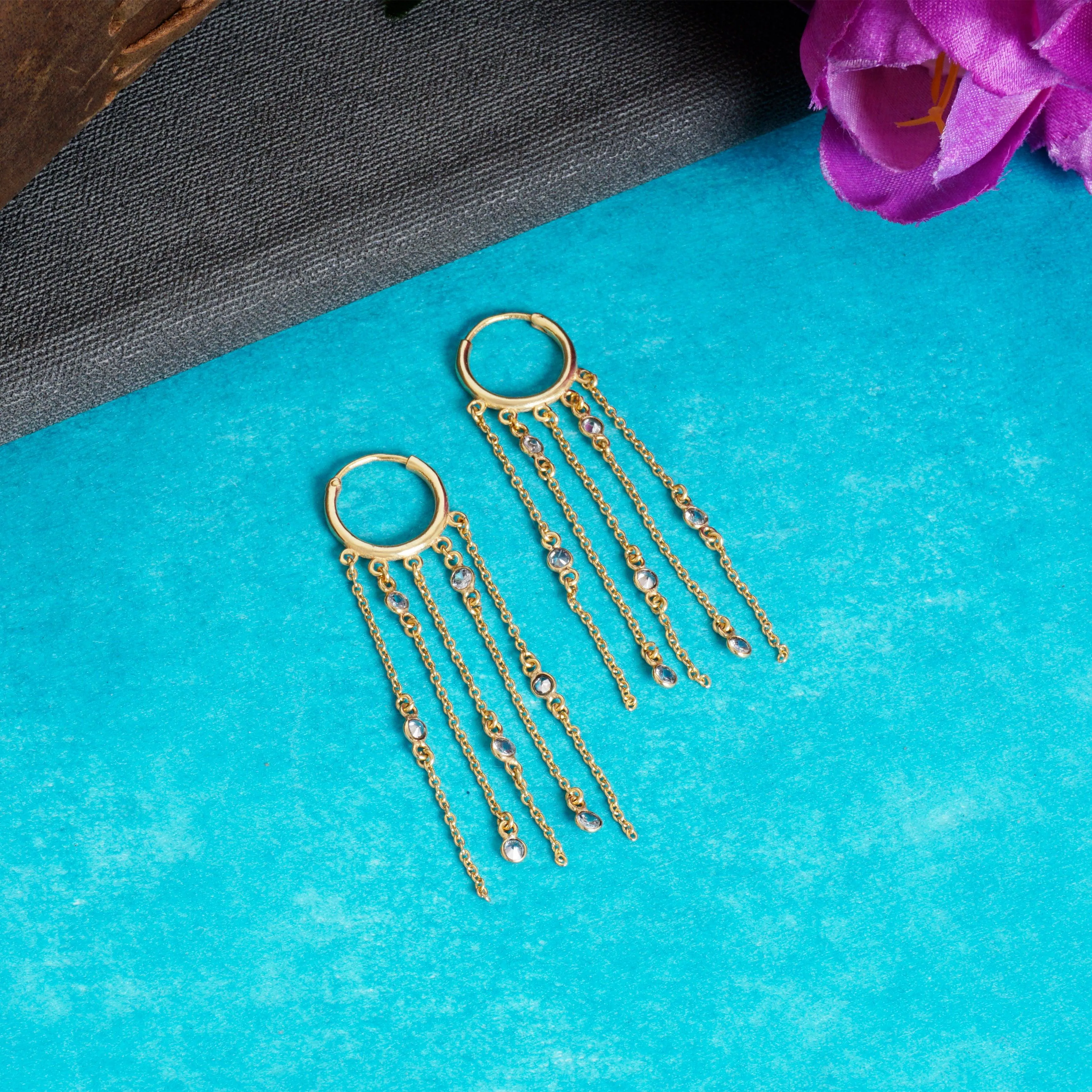 Chandler Gold Earrings