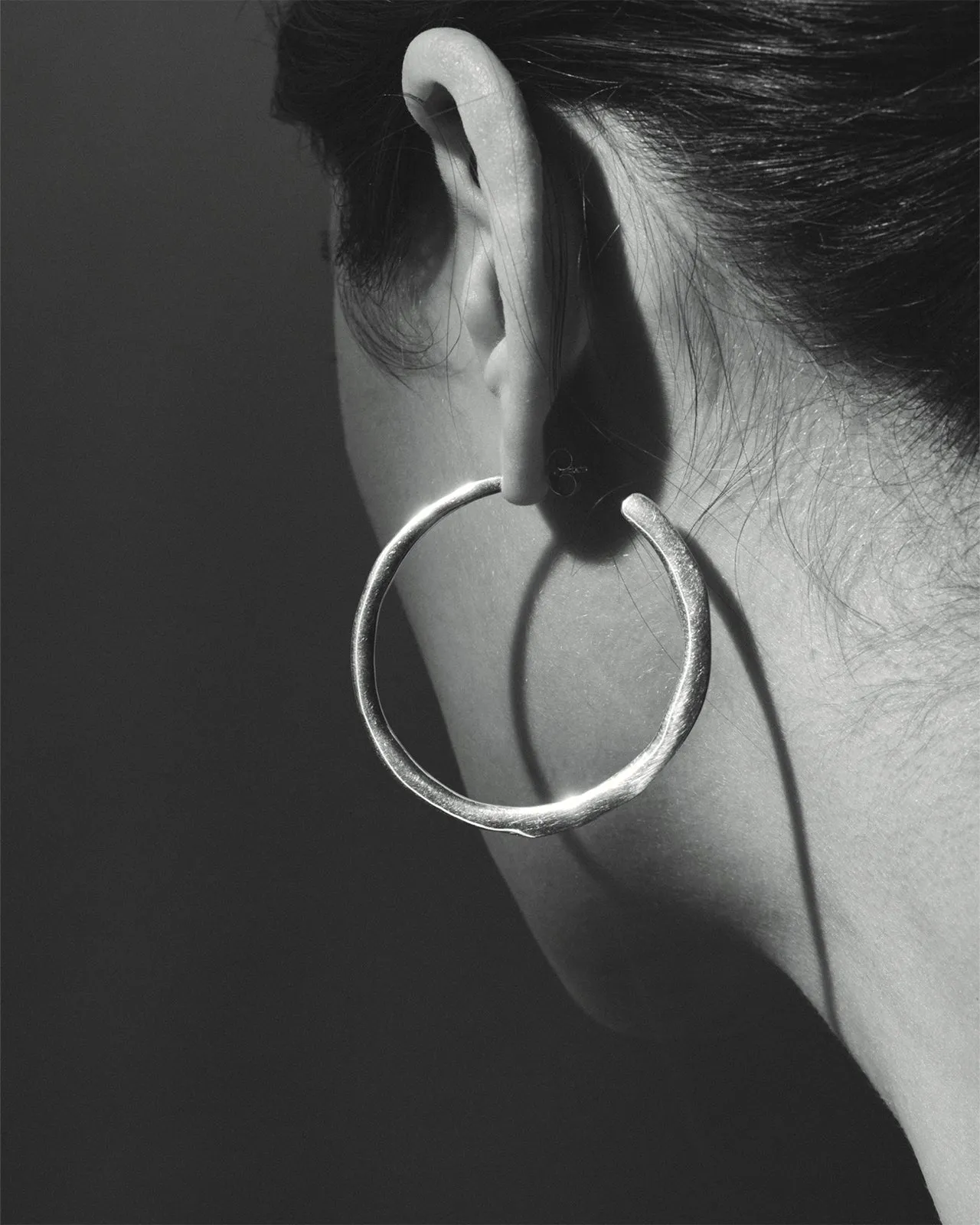 Circe Hoops Large Silver