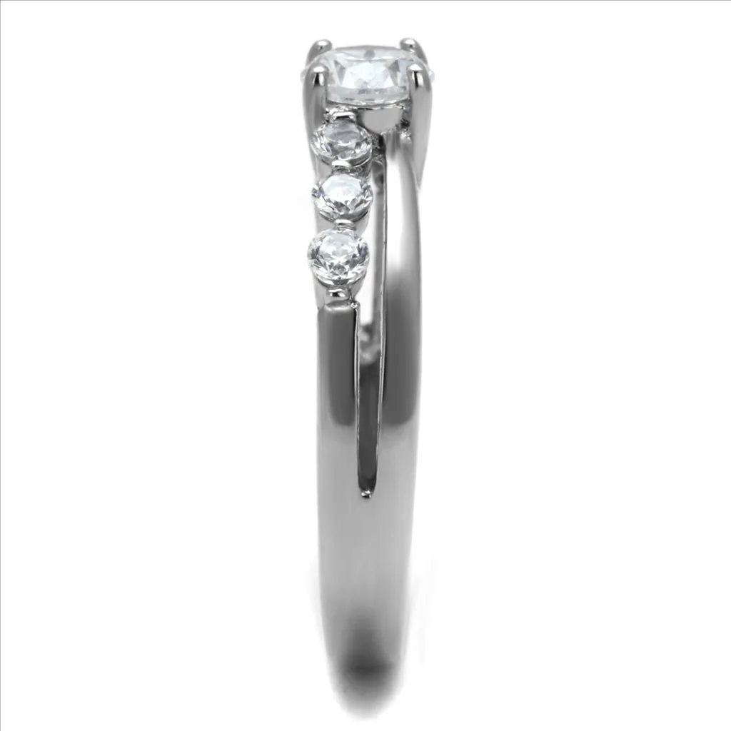 CJE2865 Wholesale Stainless Steel AAA Grade CZ Ring