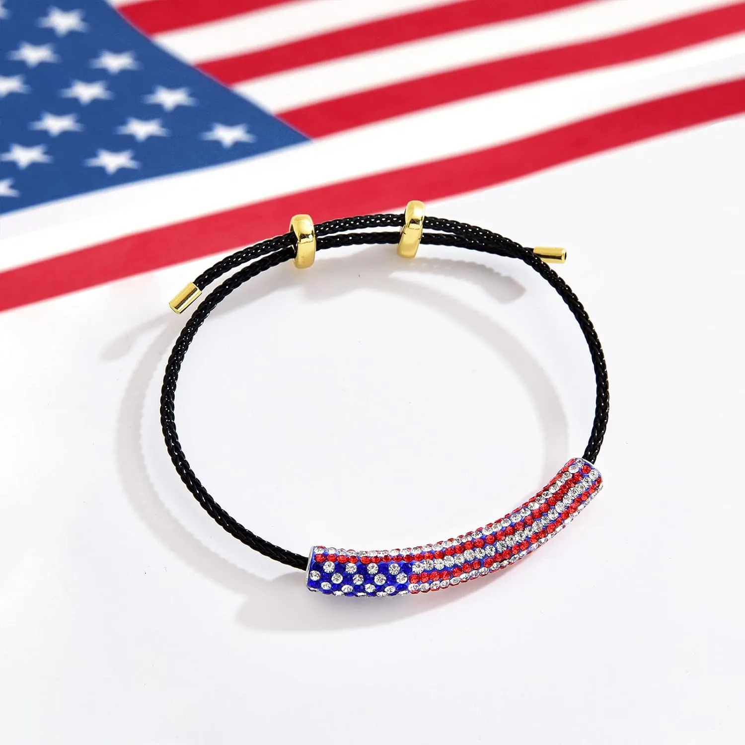 Crystal Braided Tube Evil Eye Rope Wrap Bracelets For Women Adjustable Braided Cord Bracelets Jewelry Gifts