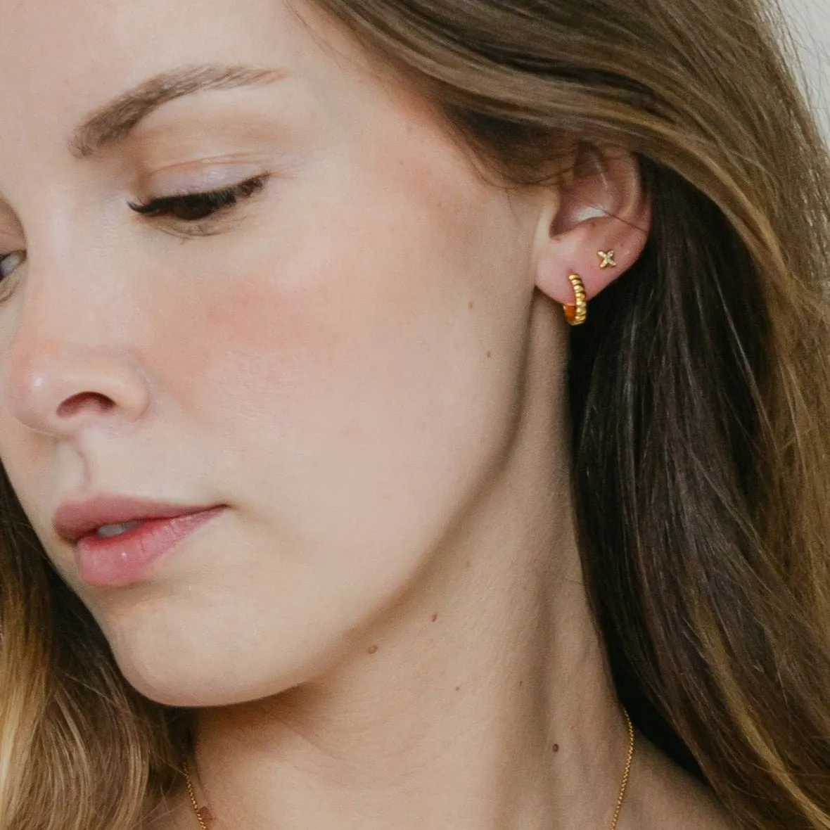 Crystal Petal Studs