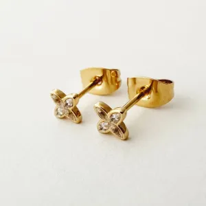 Crystal Petal Studs