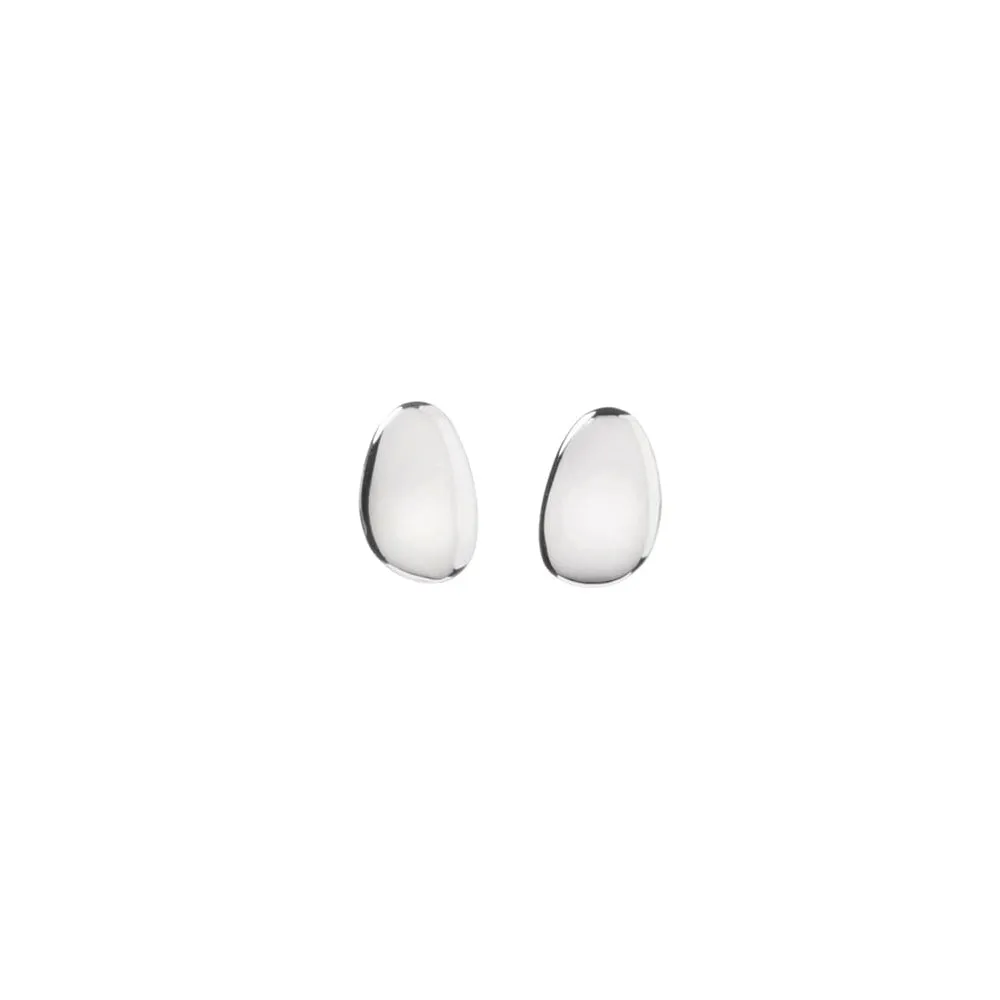 CURVE Small Pebble Earrings
