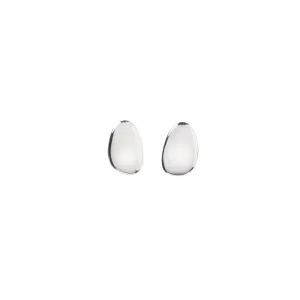 CURVE Small Pebble Earrings