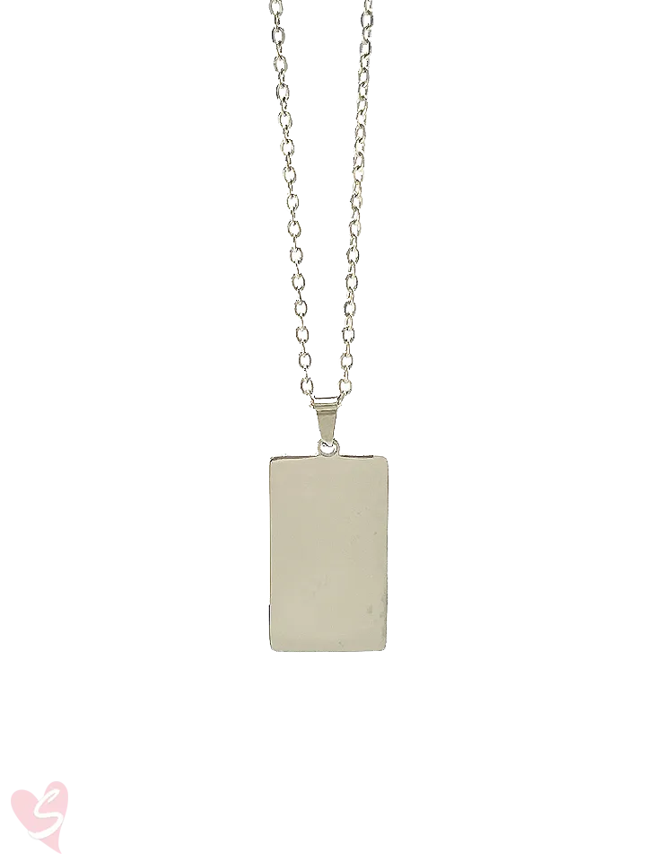 Custom Soulmate© Tag Outline Necklace