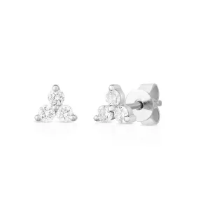 Diamond Trio Studs