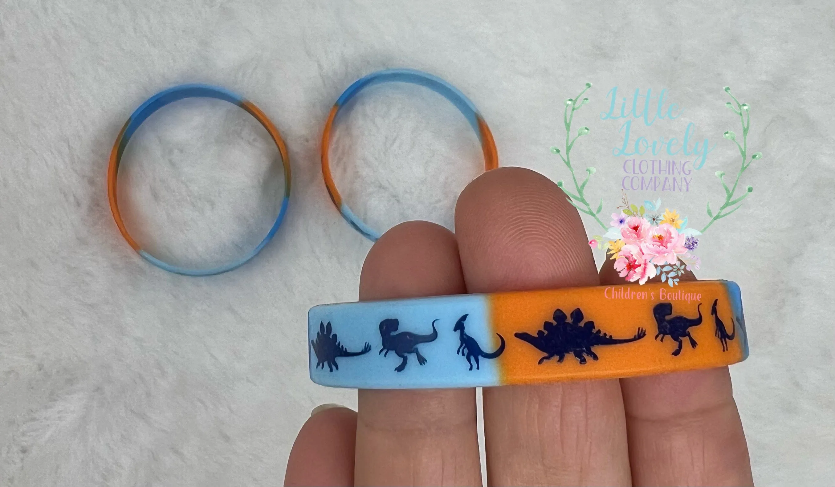 Dino Silicone Bracelets