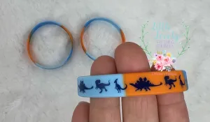Dino Silicone Bracelets