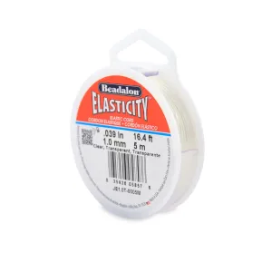 Elastic Cord – Clear, 1 mm