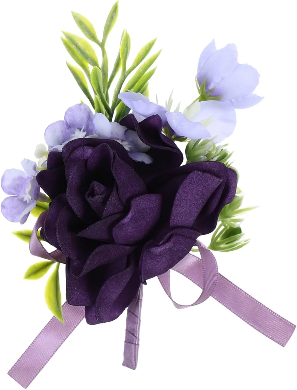 Elegant Rose Boutonniere Pin for Weddings Parties Formal Events Flower Lapel Brooch for Men Lightweight Detailed Design Easy Clip Adds Sophistication Style