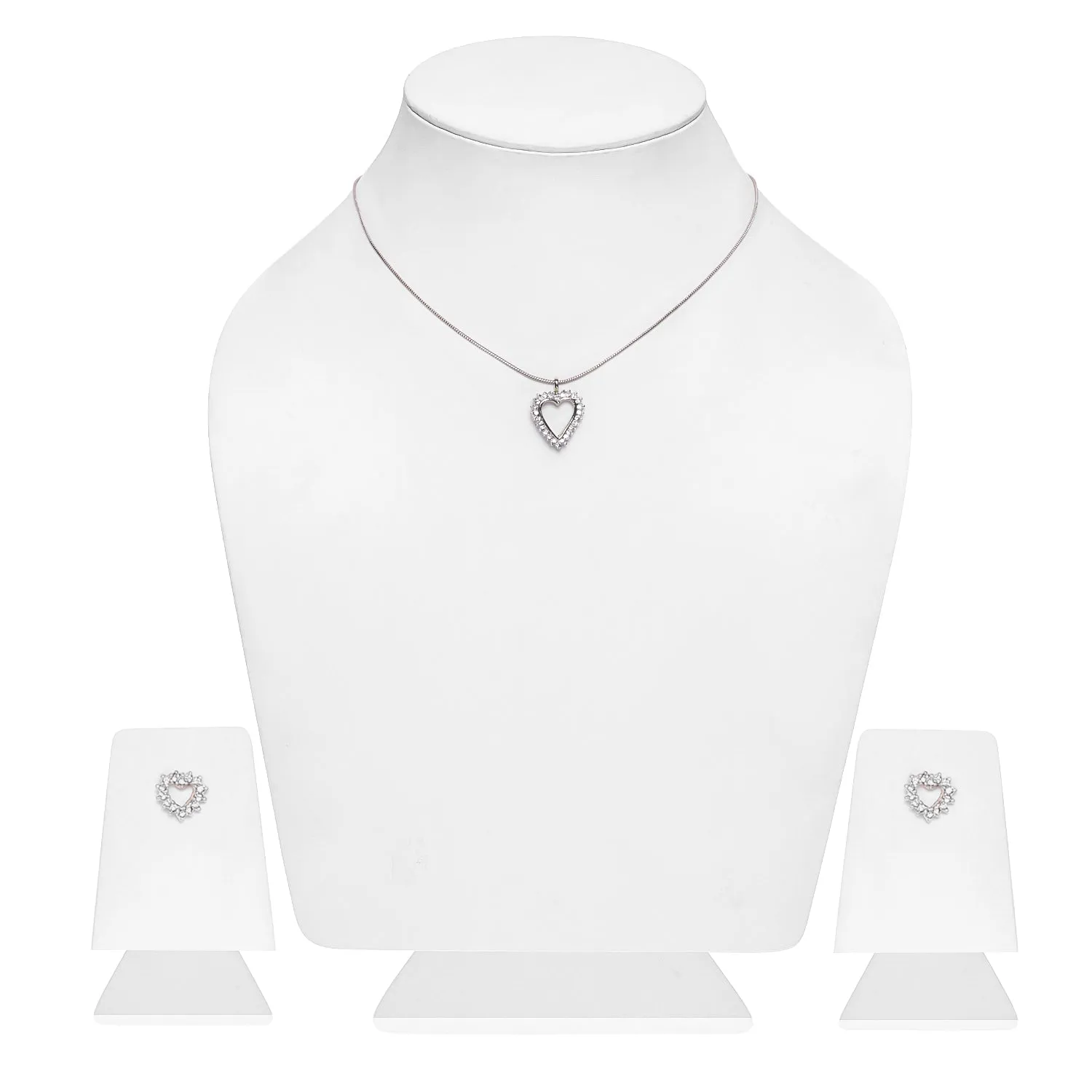 Estele - Valentine special - Trendy and Fancy Fashion Jewellery Design Necklace Set for Women