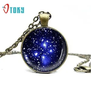 Fashion Design Fantasy Nebula Pendants Necklaces