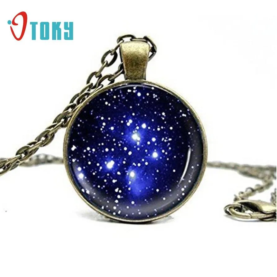 Fashion Design Fantasy Nebula Pendants Necklaces