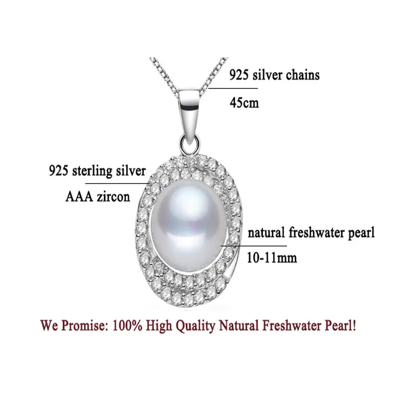 Fashion Necklace Pearl Jewelry Natural Freshwater Pearl Pendant