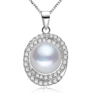 Fashion Necklace Pearl Jewelry Natural Freshwater Pearl Pendant