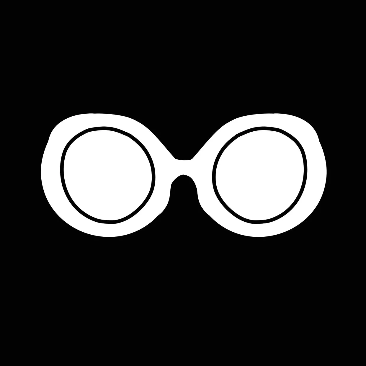 Fashion Quadro Cristais Oculos