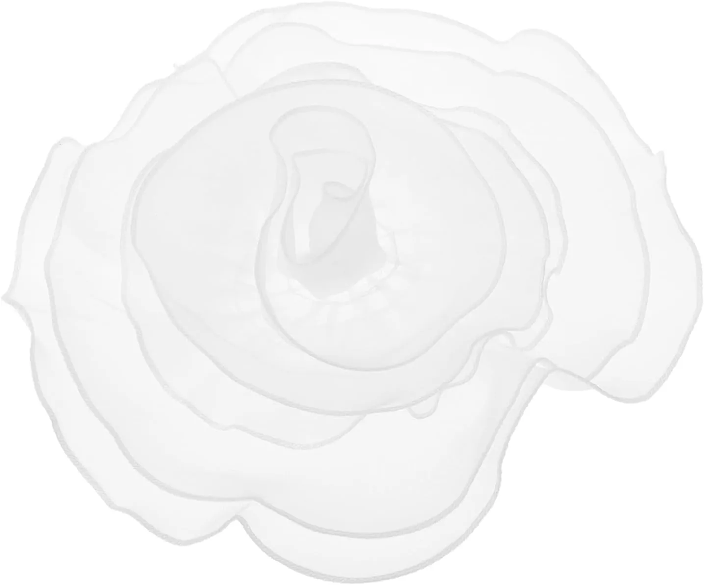 Flower Brooch Diy Material Toy Brooches Large 27cm Curled Edges Brooch p