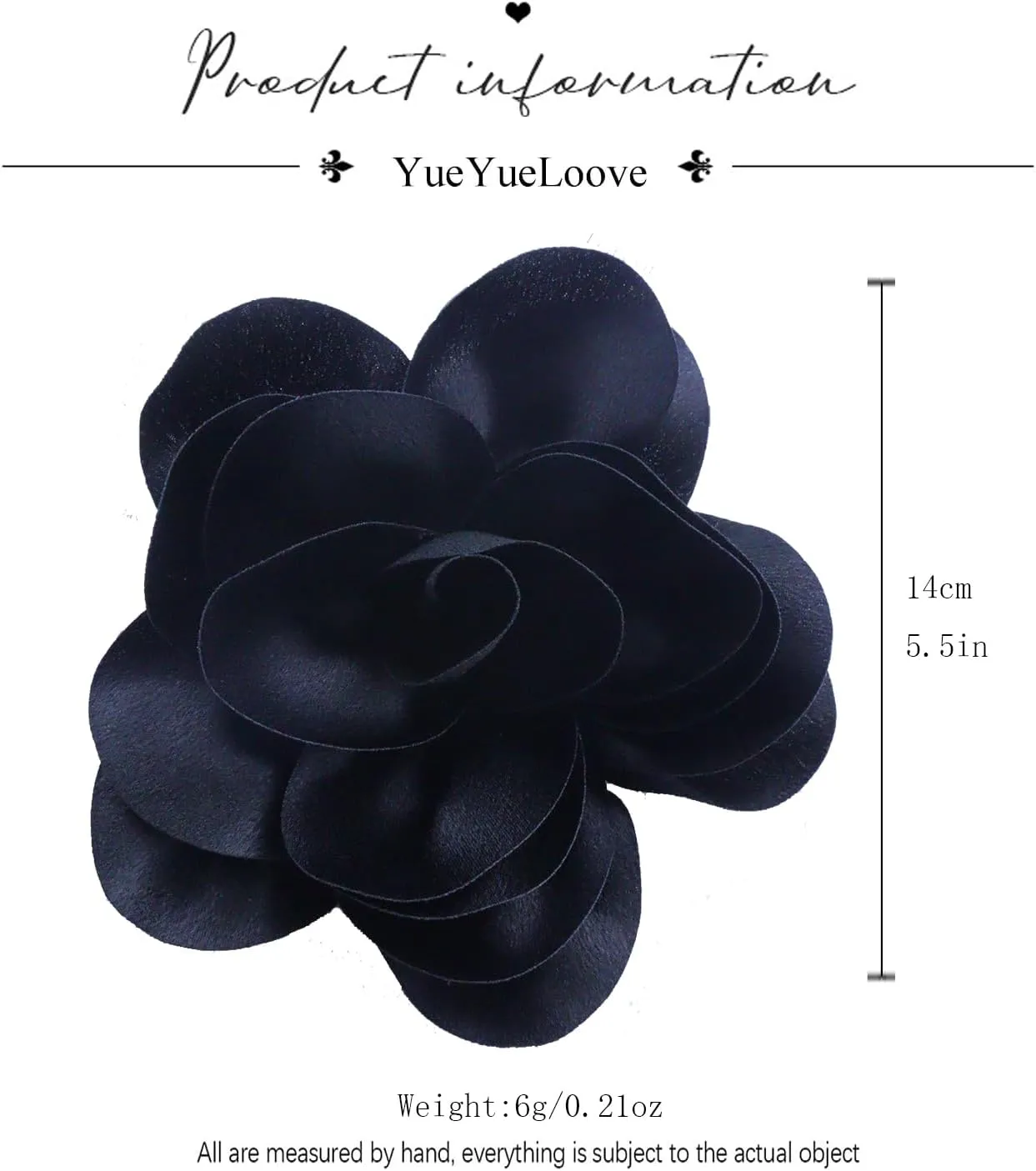 Flower Pins Large Flower Brooches Dainty Satin Fabric Rose Flower Brooches Lapel Pins Delicate Elegant Silk Camellia Flower Oversized Brooch Pin for Women Wedding Part Dance Dress Suit Clothes Accessories Prom Jewelry Gifts