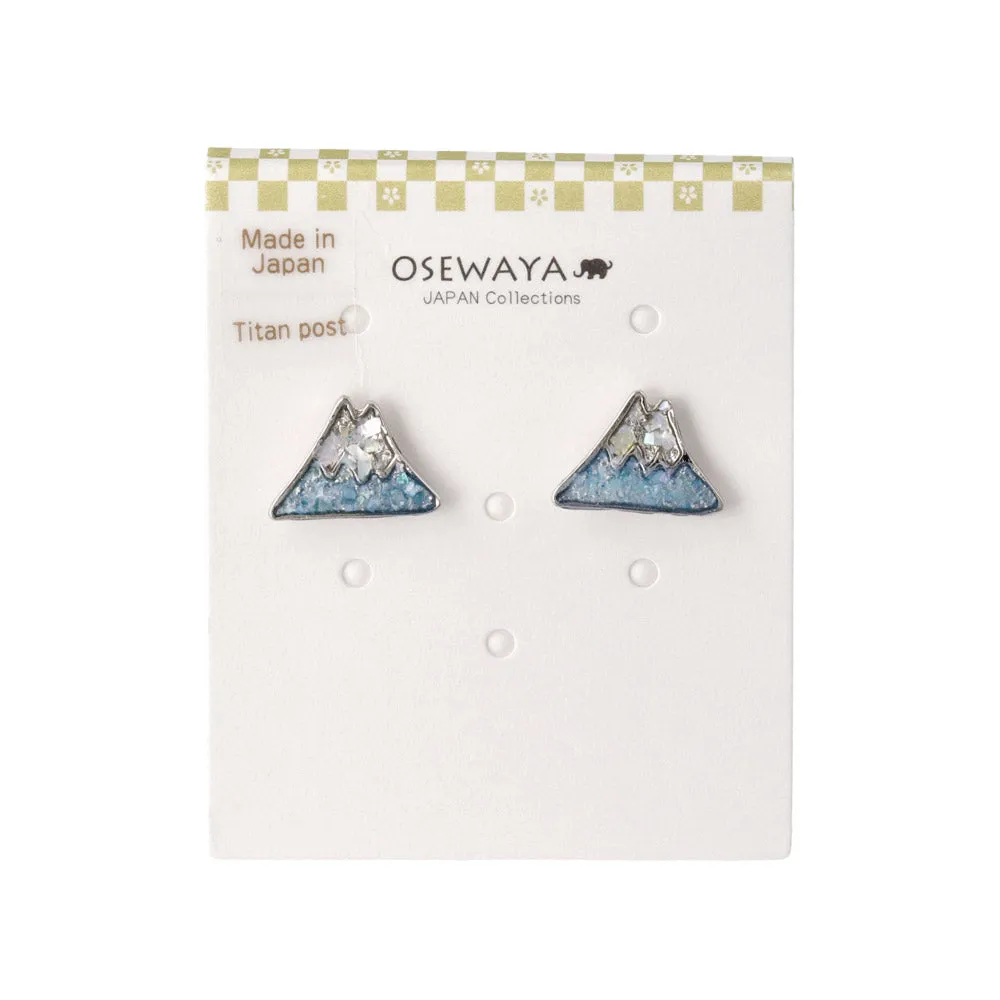 Fujiyama Stud Earrings