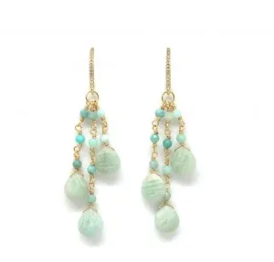 Habana Paris Amazonite Earrings