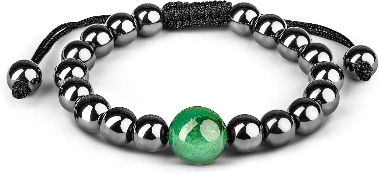 Healing Crystal Bracelets for Womens and Mens, Spiritual, Positive Energy & Balance, Handmade Natural Crystal Beads Bracelets