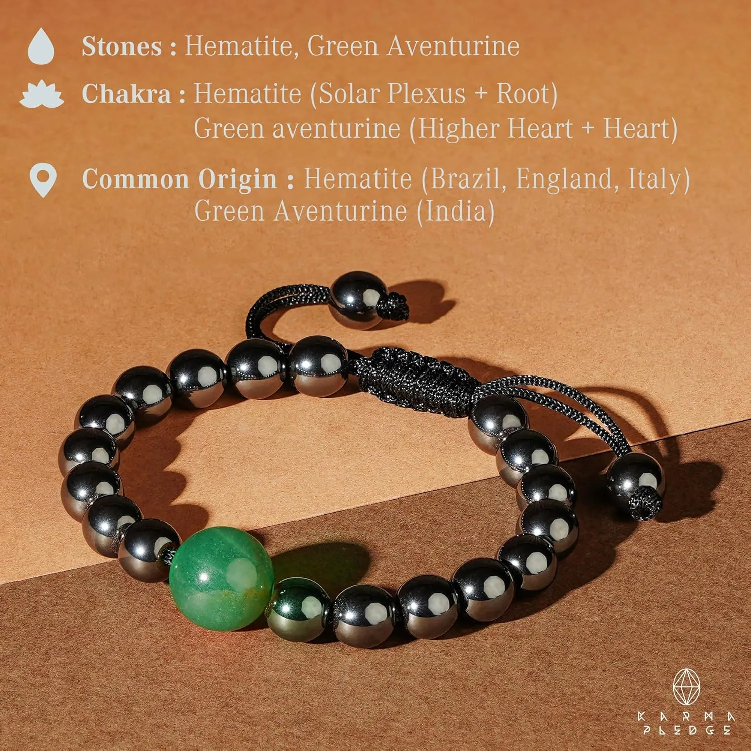 Healing Crystal Bracelets for Womens and Mens, Spiritual, Positive Energy & Balance, Handmade Natural Crystal Beads Bracelets