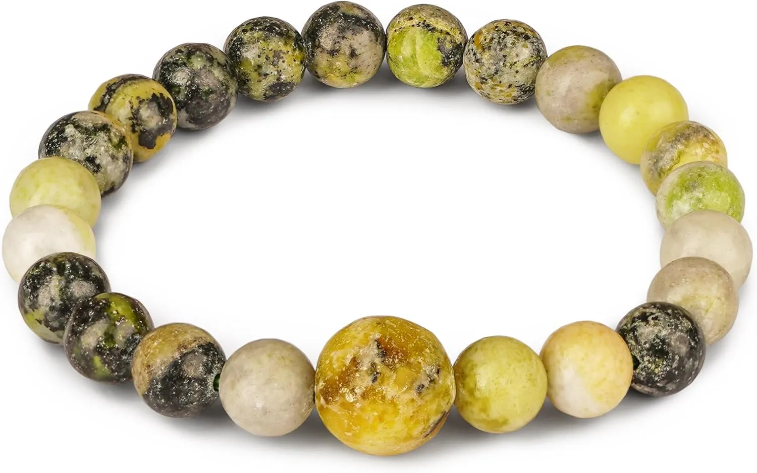 Healing Crystal Bracelets for Womens and Mens, Spiritual, Positive Energy & Balance, Handmade Natural Crystal Beads Bracelets
