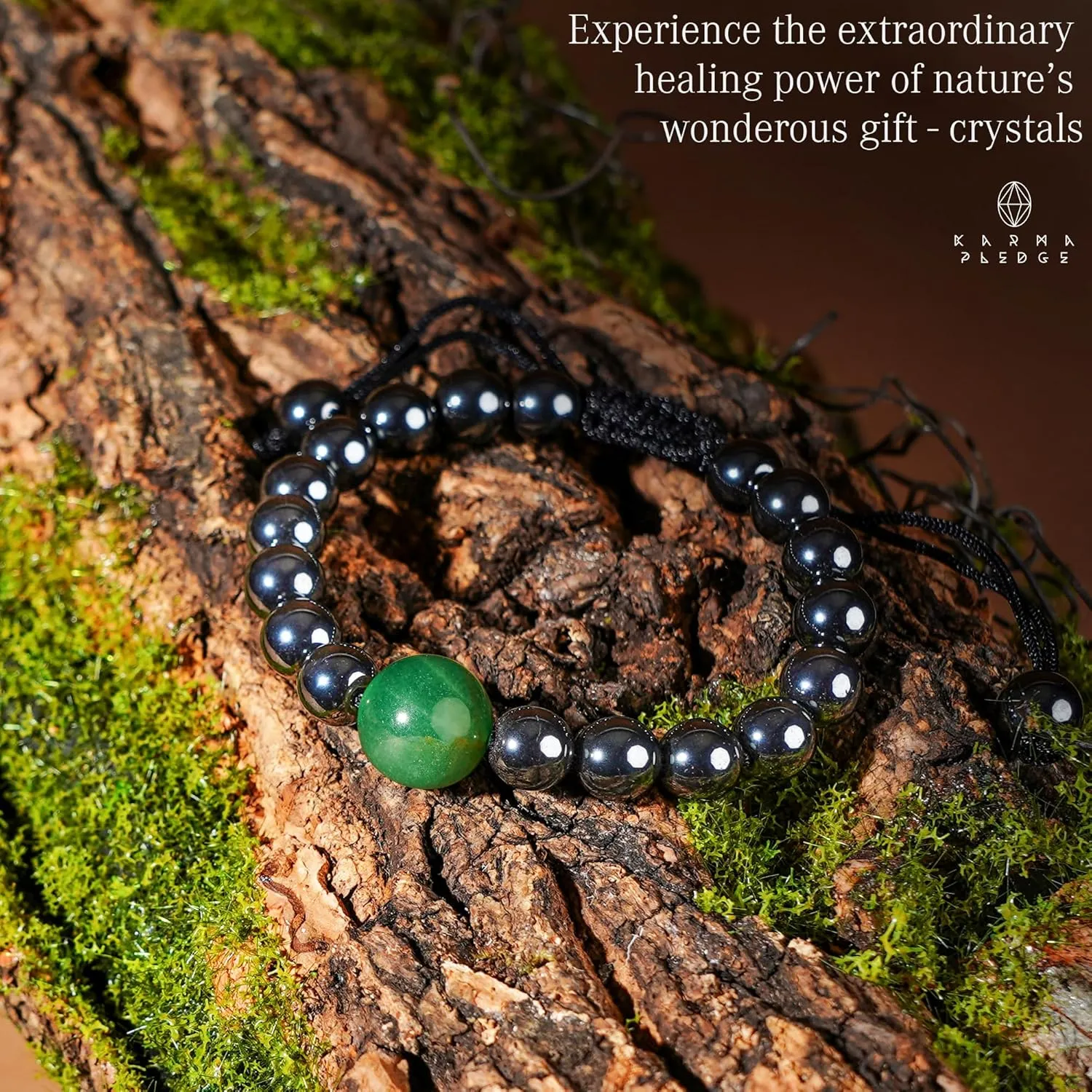 Healing Crystal Bracelets for Womens and Mens, Spiritual, Positive Energy & Balance, Handmade Natural Crystal Beads Bracelets