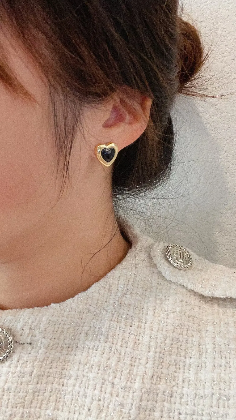 Heart Studs