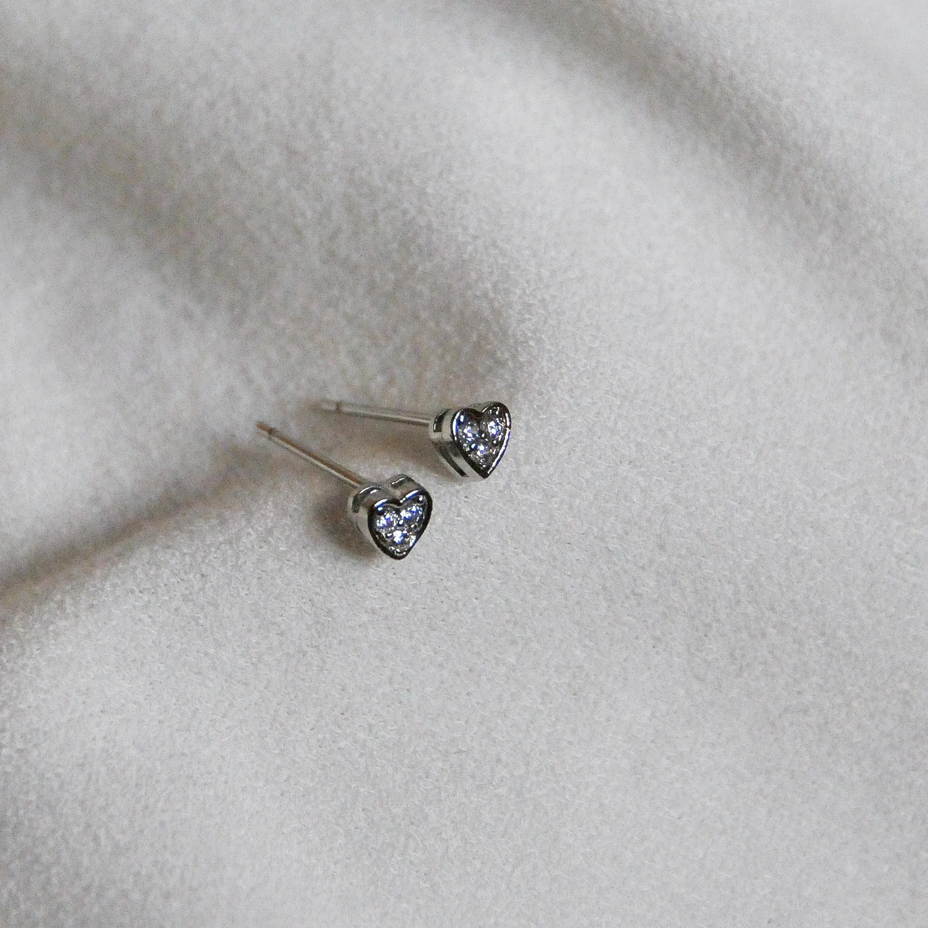 Heart Studs