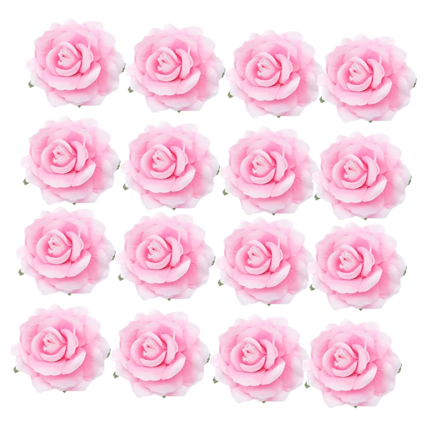 Hemoton 10cm Floral Hair Clip Brooch Corsage for Women Wedding Bridal Accessory Set