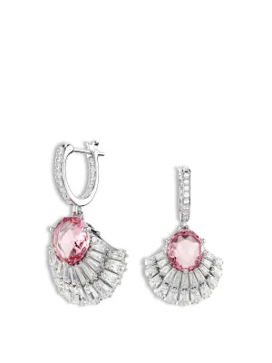 Idyllia E Shell Pierced Earrings Mini Hoop Drop