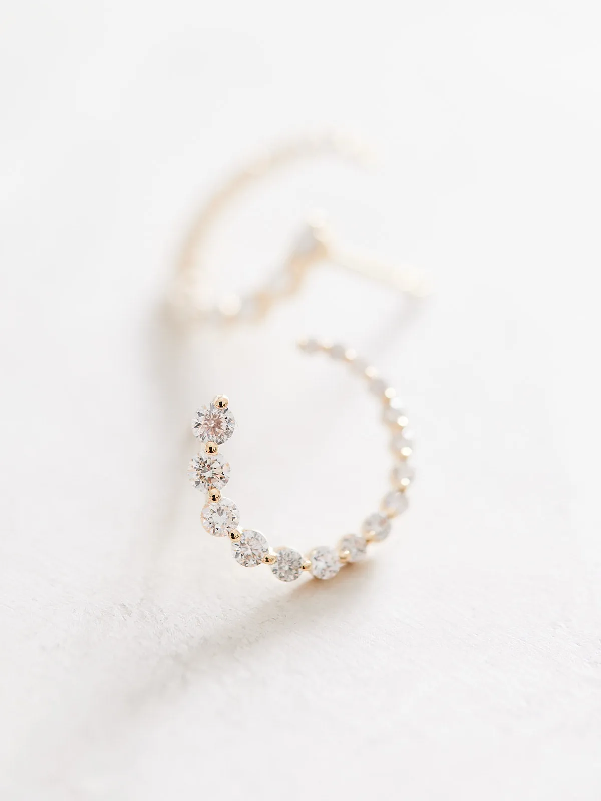 Illusion Diamond Earrings